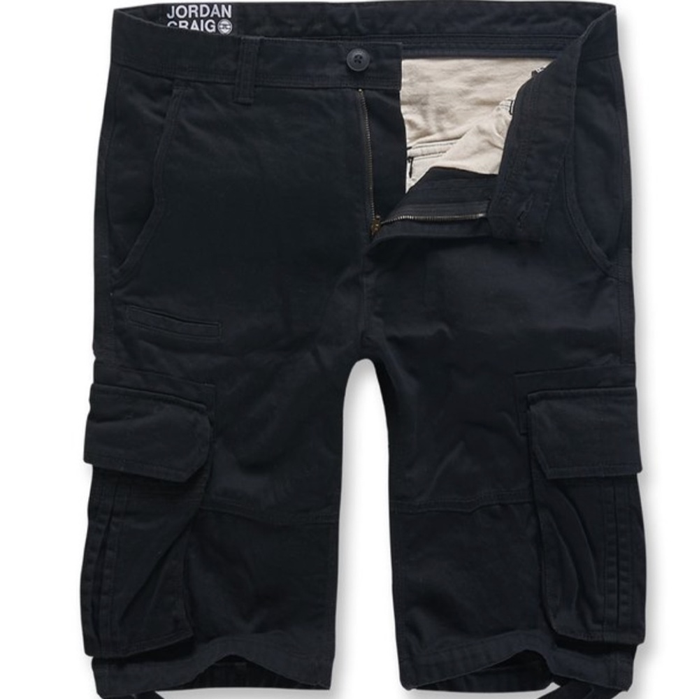 Jordan Craig - Bedrock Cargo Shorts (Black)